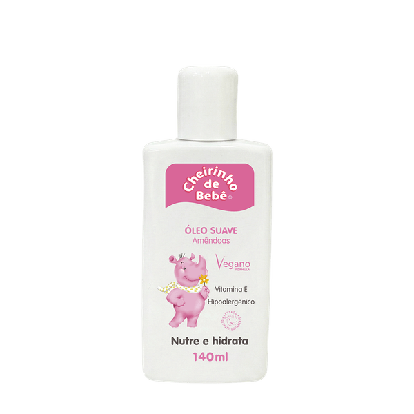 OLEO SUAVE CH BEBE ROSA 140ML